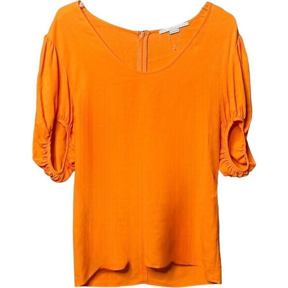 STELLA MCCARTNEY Puff Sleeve Blouse Top short sleeve - Picture 6 of 10